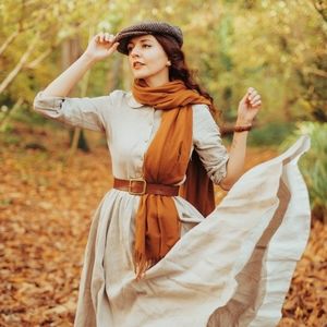 Son de Flor long sleeve dress